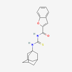 N-[(1-adamantylamino)carbonothioyl]-1-benzofuran-2-carboxamide