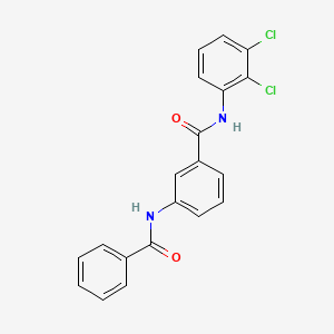 3-benzamido-N-(2,3-dichlorophenyl)benzamide