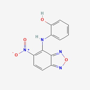 2-[(5-nitro-2,1,3-benzoxadiazol-4-yl)amino]phenol