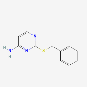 2-(Benzylsulfanyl)-6-methylpyrimidin-4-amine