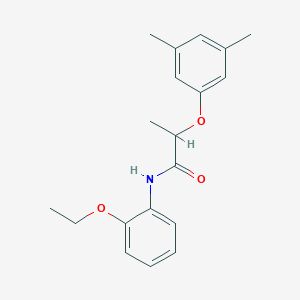 2-(3,5-dimethylphenoxy)-N-(2-ethoxyphenyl)propanamide