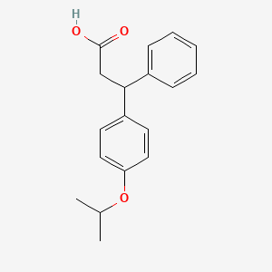 3-(4-isopropoxyphenyl)-3-phenylpropanoic acid