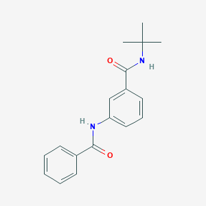 3-(benzoylamino)-N-(tert-butyl)benzamide