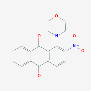 1-(Morpholin-4-YL)-2-nitro-9,10-dihydroanthracene-9,10-dione