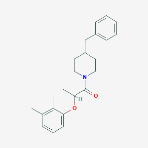 1-(4-Benzylpiperidin-1-yl)-2-(2,3-dimethylphenoxy)propan-1-one