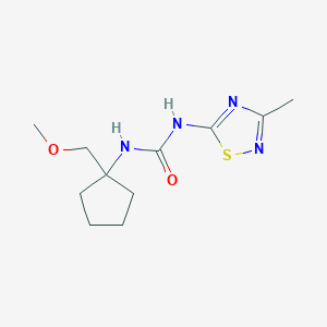 N-[1-(methoxymethyl)cyclopentyl]-N'-(3-methyl-1,2,4-thiadiazol-5-yl)urea