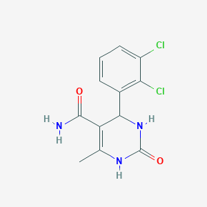 4-(2,3-dichlorophenyl)-6-methyl-2-oxo-3,4-dihydro-1H-pyrimidine-5-carboxamide