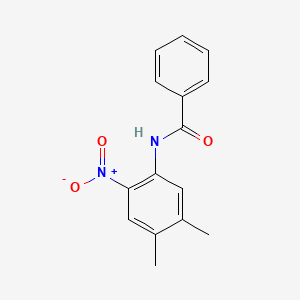 N-(4,5-dimethyl-2-nitrophenyl)benzamide