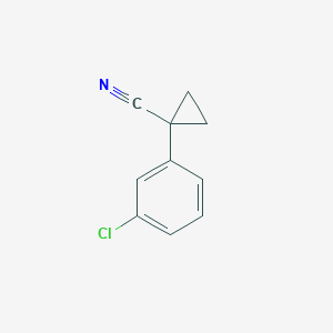 1-(3-Chlorophenyl)cyclopropanecarbonitrile