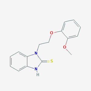 1-[2-(2-Methoxy-phenoxy)-ethyl]-1H-benzoimidazole-2-thiol