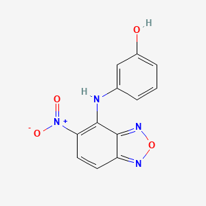 3-[(5-nitro-2,1,3-benzoxadiazol-4-yl)amino]phenol