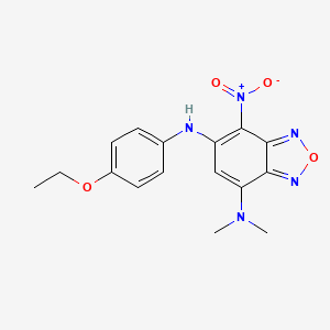 N~6~-(4-ethoxyphenyl)-N~4~,N~4~-dimethyl-7-nitro-2,1,3-benzoxadiazole-4,6-diamine