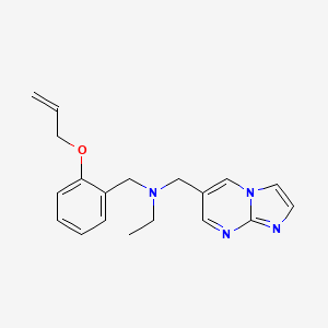 N-[2-(allyloxy)benzyl]-N-(imidazo[1,2-a]pyrimidin-6-ylmethyl)ethanamine