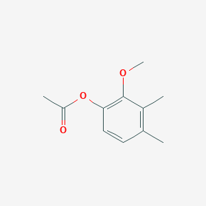molecular formula C11H14O3 B040562 2-Methoxy-3,4-dimethylphenyl acetate CAS No. 118538-98-0