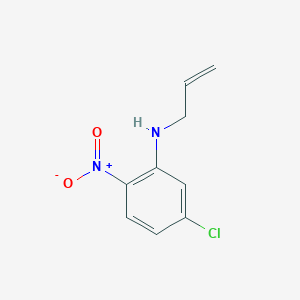 molecular formula C9H9ClN2O2 B4056203 N-allyl-5-chloro-2-nitroaniline 