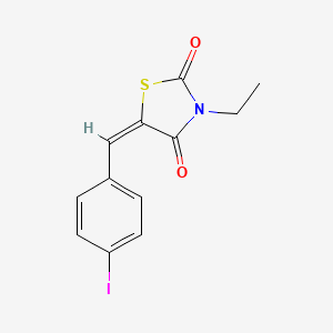 3-ethyl-5-(4-iodobenzylidene)-1,3-thiazolidine-2,4-dione