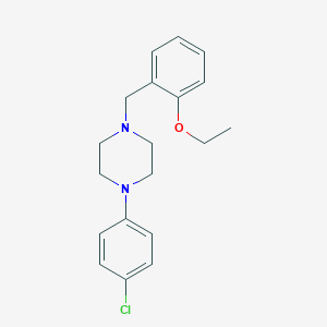 1-(4-Chlorophenyl)-4-(2-ethoxybenzyl)piperazine