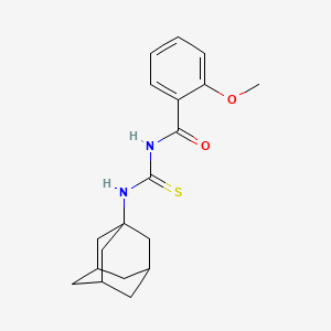 N-[(1-adamantylamino)carbonothioyl]-2-methoxybenzamide