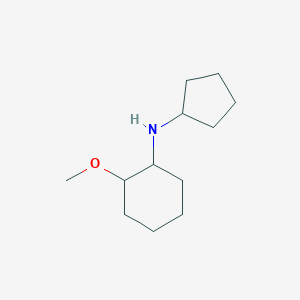 molecular formula C12H23NO B405684 N-cyclopentyl-2-methoxycyclohexanamine 