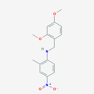 N-(2,4-dimethoxybenzyl)-2-methyl-4-nitroaniline