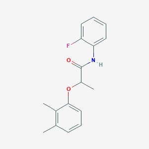 2-(2,3-dimethylphenoxy)-N-(2-fluorophenyl)propanamide