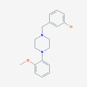 molecular formula C18H21BrN2O B405712 Cambridge id 5260943 