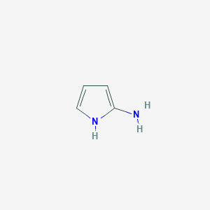 molecular formula C4H6N2 B040574 2-Aminopyrrole CAS No. 4458-15-5