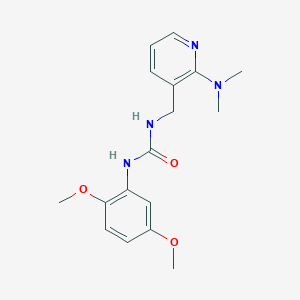 N-(2,5-dimethoxyphenyl)-N'-{[2-(dimethylamino)-3-pyridinyl]methyl}urea