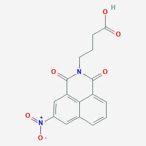 4-(5-nitro-1,3-dioxo-1H-benzo[de]isoquinolin-2(3H)-yl)butanoic acid