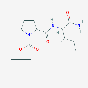 1-(tert-butoxycarbonyl)prolylisoleucinamide