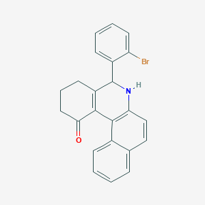 5-(2-bromophenyl)-3,4,5,6-tetrahydrobenzo[a]phenanthridin-1(2H)-one