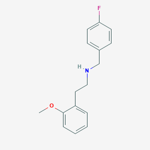 N-(4-fluorobenzyl)-2-(2-methoxyphenyl)ethanamine