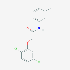 molecular formula C15H13Cl2NO2 B405793 2-(2,5-dichlorophenoxy)-N-(3-methylphenyl)acetamide 