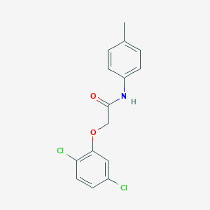 molecular formula C15H13Cl2NO2 B405795 2-(2,5-dichlorophenoxy)-N-(4-methylphenyl)acetamide 