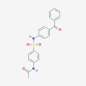 N-[4-(4-Benzoyl-phenylsulfamoyl)-phenyl]-acetamide