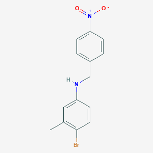 4-bromo-3-methyl-N-(4-nitrobenzyl)aniline