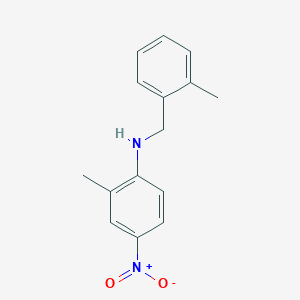 2-methyl-N-(2-methylbenzyl)-4-nitroaniline