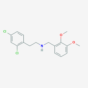 N-[2-(2,4-dichlorophenyl)ethyl]-N-(2,3-dimethoxybenzyl)amine