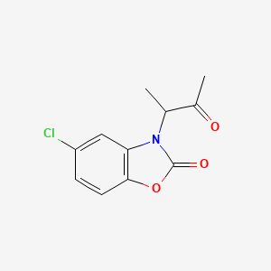 5-chloro-3-(1-methyl-2-oxopropyl)-1,3-benzoxazol-2(3H)-one