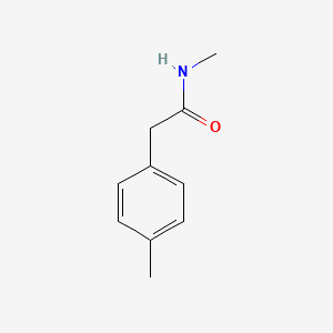 molecular formula C10H13NO B4059024 N-甲基-2-(4-甲基苯基)乙酰胺 