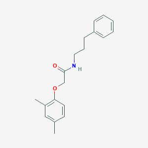 molecular formula C19H23NO2 B4059981 2-(2,4-dimethylphenoxy)-N-(3-phenylpropyl)acetamide 