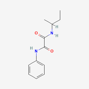 N-(sec-butyl)-N'-phenylethanediamide