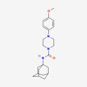 N-1-adamantyl-4-(4-methoxyphenyl)-1-piperazinecarboxamide