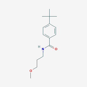 molecular formula C15H23NO2 B406103 4-tert-butyl-N-(3-methoxypropyl)benzamide 