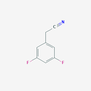 molecular formula C8H5F2N B040619 3,5-二氟苯乙腈 CAS No. 122376-76-5