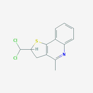 2-(Dichloromethyl)-4-methyl-2,3-dihydrothieno[3,2-c]quinoline