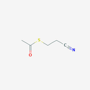 molecular formula C5H7NOS B040624 3-(Acetylthio)propionitrile CAS No. 119174-33-3