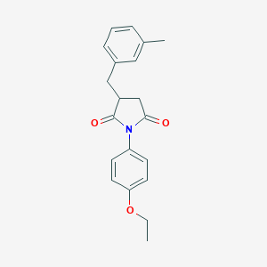 1-(4-ethoxyphenyl)-3-(3-methylbenzyl)dihydro-1H-pyrrole-2,5-dione