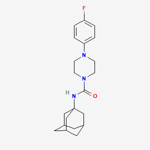 N-1-adamantyl-4-(4-fluorophenyl)-1-piperazinecarboxamide