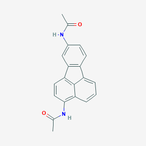 molecular formula C20H16N2O2 B406393 N-[4-(acetylamino)-8-fluoranthenyl]acetamide 